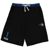 Profile Men's Jonathan Isaac Black Orlando Magic Big And Tall French Terry Name And Number Shorts In Black