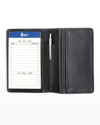 Royce New York Personalized Leather Notepad Organizer Wallet