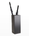 Royce New York Personalized Leather Umbrella Stand