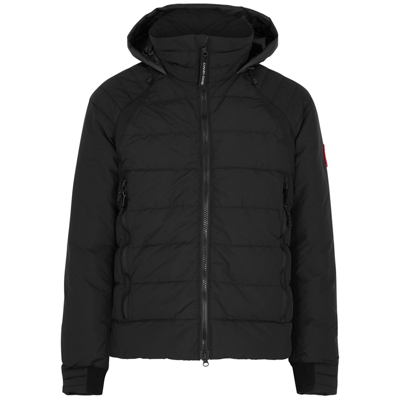 Canada Goose Hybridge Base Black Quilted Matte Shell Jacket