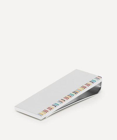 Paul Smith Signature Stripe Money Clip In Multi