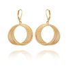 T Tahari Women's Orbital Hoop Earring In Gold