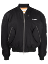Off-white Diagonal Tab Bomber Jacket