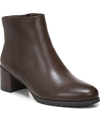 Naturalizer Bay Waterproof Bootie In Chocolate Waterproof Leather