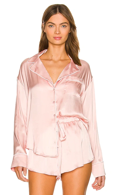 Privacy Please Corinne Top In Powder Pink