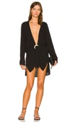 Pq Millie Tie Cover Up In Midnight