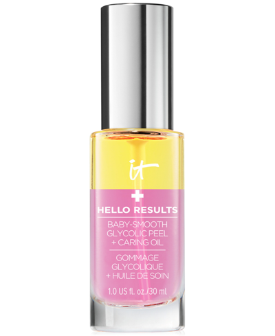 It Cosmetics Hello Results Baby-smooth Glycolic Acid Peel + Caring Oil