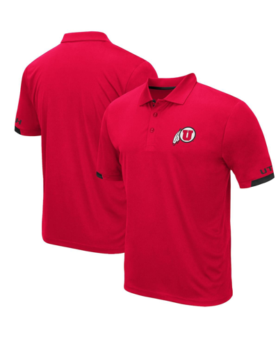 Colosseum Men's  Red Unlv Rebels Santry Lightweight Polo Shirt