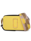 Marc Jacobs Multicolor Leather Snapshot Bag In Yellow Cream Multi