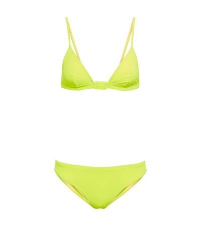 Givenchy Triangle Bikini In Yellow