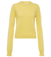 Sportmax Agitare Wool And Cashmere Sweater In Limone