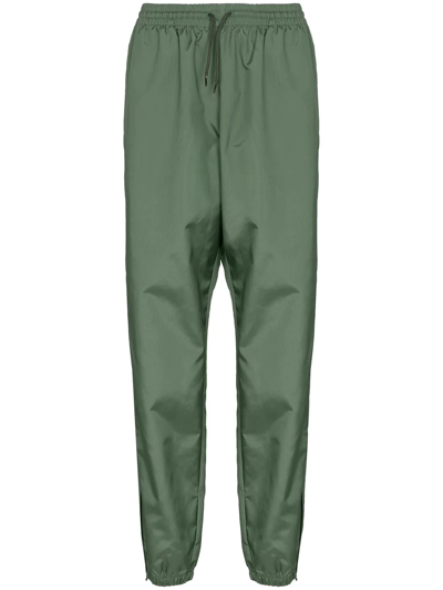 Wardrobe.nyc Elasticized Nylon Utility Trousers In Green