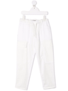 EMPORIO ARMANI DRAWSTRING-WAIST TROUSERS