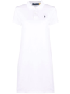Polo Ralph Lauren Polo Pony Short-sleeved Dress In White