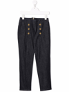 BALMAIN DOUBLE-BREASTED BUTTON TROUSERS