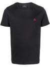 PEUTEREY LOGO-EMBROIDERED COTTON T-SHIRT
