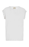 Khaite Women's Mae Cotton T-shirt In Black,white