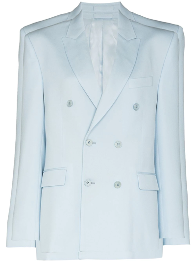 WARDROBE.NYC DOUBLE-BREASTED WOOL BLAZER