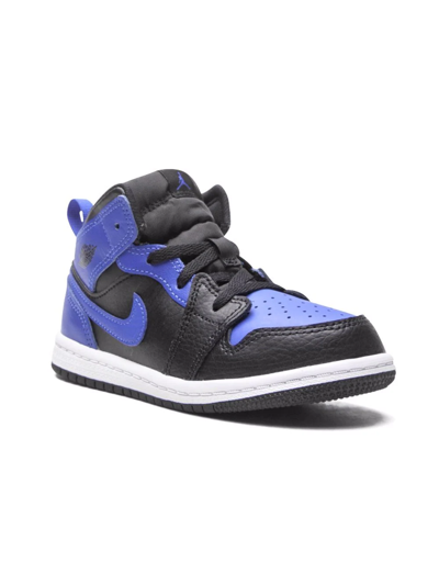 Jordan Kids' Air  1 Mid-top Sneakers In Black