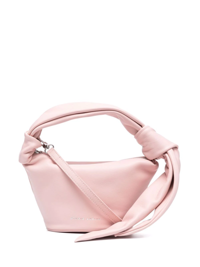 Studio Amelia Mini Nodo Bucket Bag In Pink