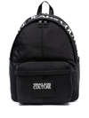 VERSACE JEANS COUTURE MEDIUM LOGO-PRINT BACKPACK