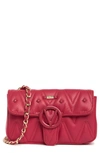 VALENTINO BY MARIO VALENTINO POISSON D LEATHER CROSSBODY BAG