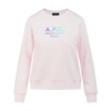 Apc Rue Madame Paris Cotton Sweatshirt In Pink