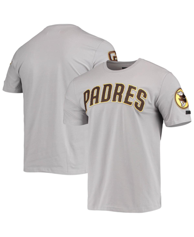 Pro Standard Men's  Gray San Diego Padres Team Logo T-shirt