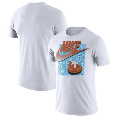 Nike Men's  White Texas Longhorns Swoosh Spring Break T-shirt