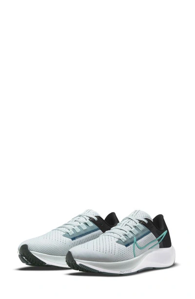 Nike Air Zoom Pegasus 38 Women's Road Running Shoes In Ghost Aqua,aviator Grey,black,washed Teal