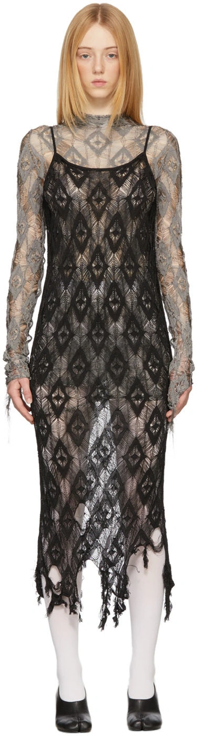 chinese dress ladies MAISON MARGIELA SINGLET MIDI DRESS BLACK NEW SEASON PARLOUR X SYDNEY   Parlour X