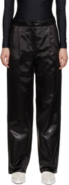 Coperni Black Loose Tailored Trousers In Black