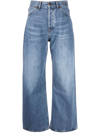 Chloé Palazzo Jeans In Blau