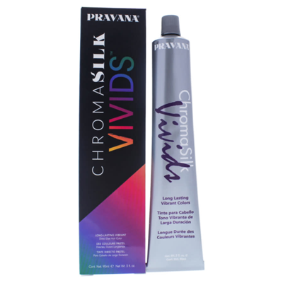 Pravana Chromasilk Vivids Long-lasting Vibrant Color - Violet By  For Unisex - 3 oz Hair Color In Purple