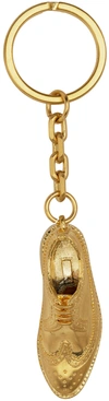 THOM BROWNE GOLD 3D LONGWING KEYCHAIN