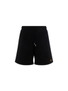 Bel-air Athletics Academy Relaxed-fit Cotton-jersey Shorts In Black