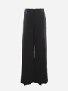 CHLOÉ WIDE-LEG LINEN TROUSERS