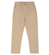 Polo Ralph Lauren Cotton Twill Straight Pants In Classic Khaki