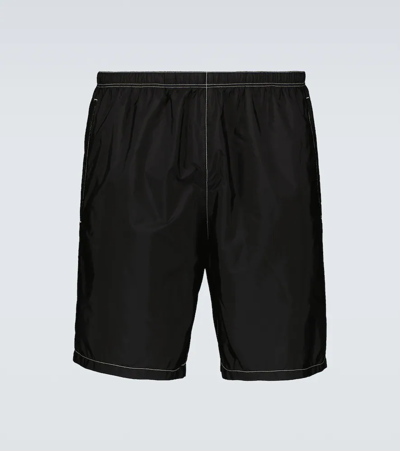PRADA RE-NYLON SWIM SHORTS