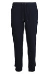 Polo Ralph Lauren Double-knit Regular Fit Jogger Sweatpants In Navy
