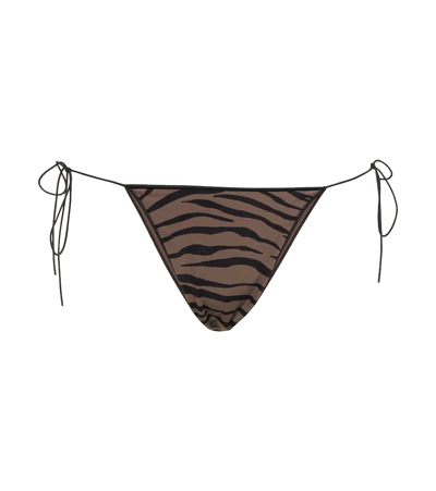 Tropic Of C Women's The C Tiger-print Bikini Bottom In Multicolor