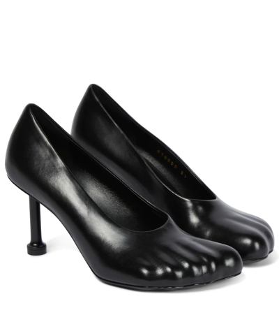 Balenciaga Fetish Leather Pumps In 1000