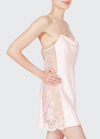 Rya Collection Darling Satin Chemise In Petal Pink