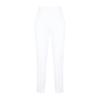 Peserico Stretch Cotton Pants Trousers In White