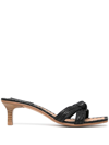 SENSO NAOMI RAFFIA MULES