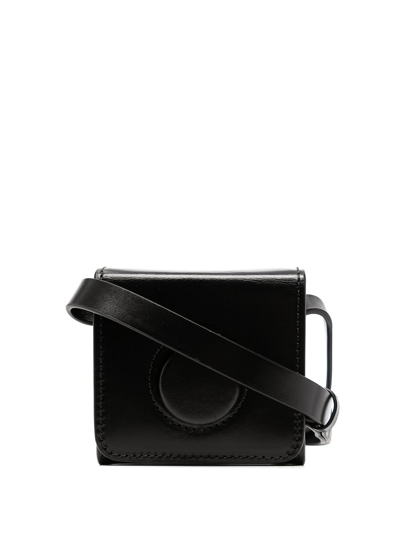 Lemaire Mini Crossbody Camera Bag In Black