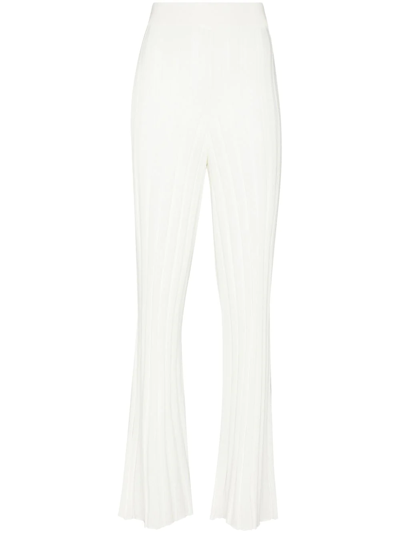 Sir. Basile High-waisted Trousers In White