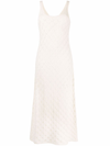 CHLOÉ SHELL-KNIT CASHMERE DRESS