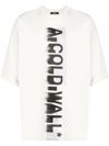 A-cold-wall* A Cold Wall Bone Large Logo Cotton T-shirt In Neutrals