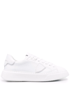 Philippe Model Logo-patch Low-top Sneakers In White